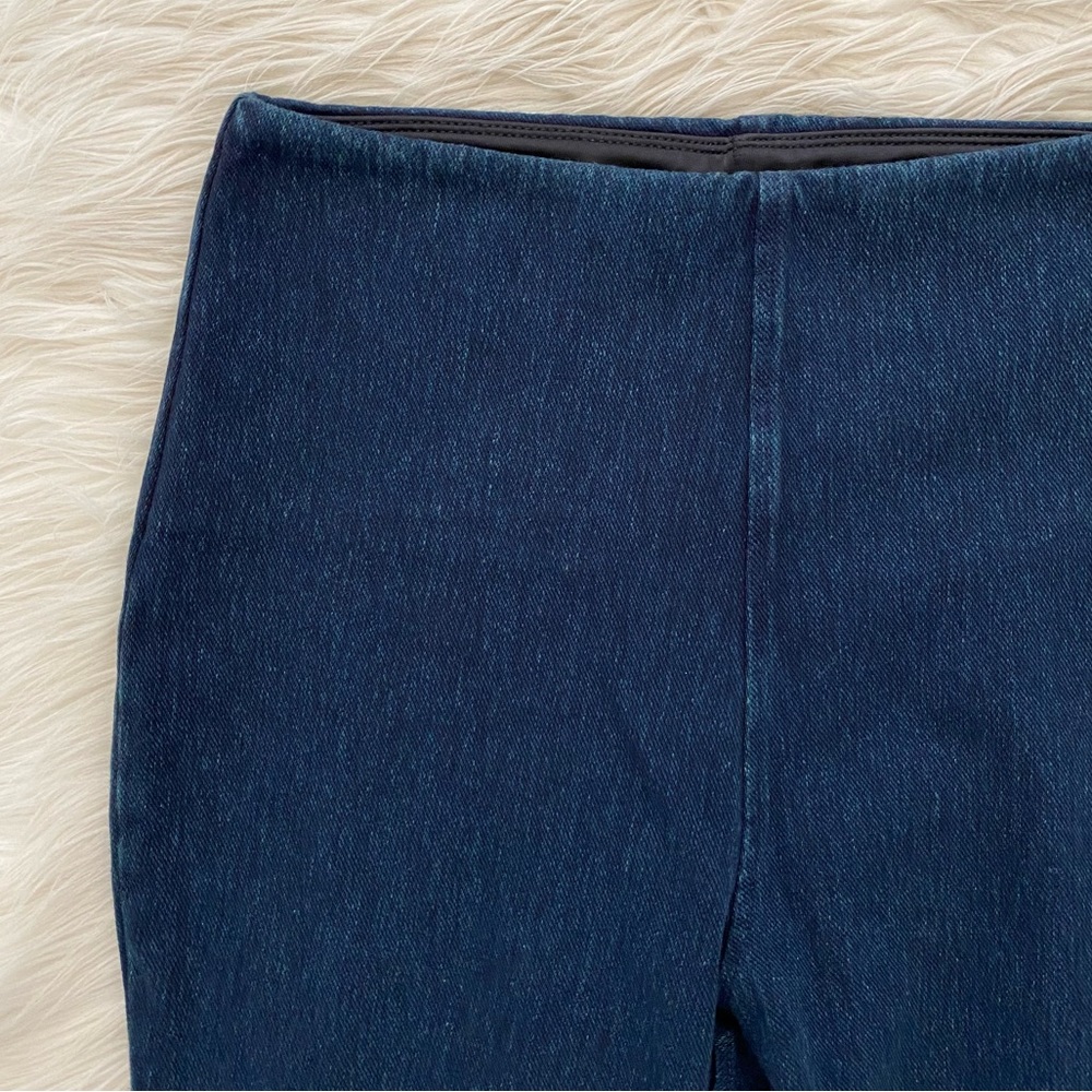 Lysse High Rise Pull On Fringe Tulip Hem Denim Jean Leggings - Picture 4 of 13